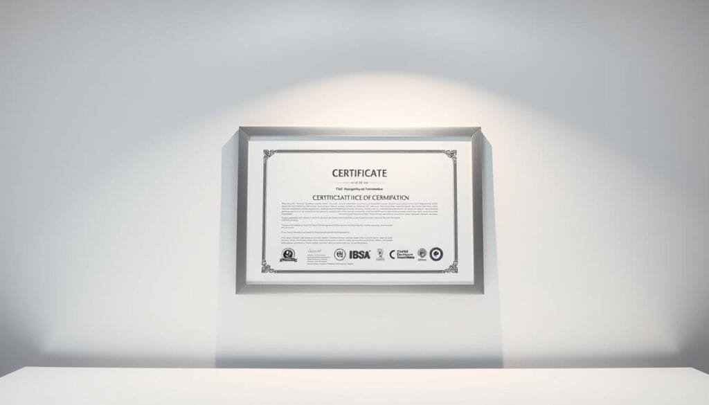 high-quality standards and certifications