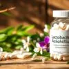 Lactobacillus acidophilus for bloating and gas