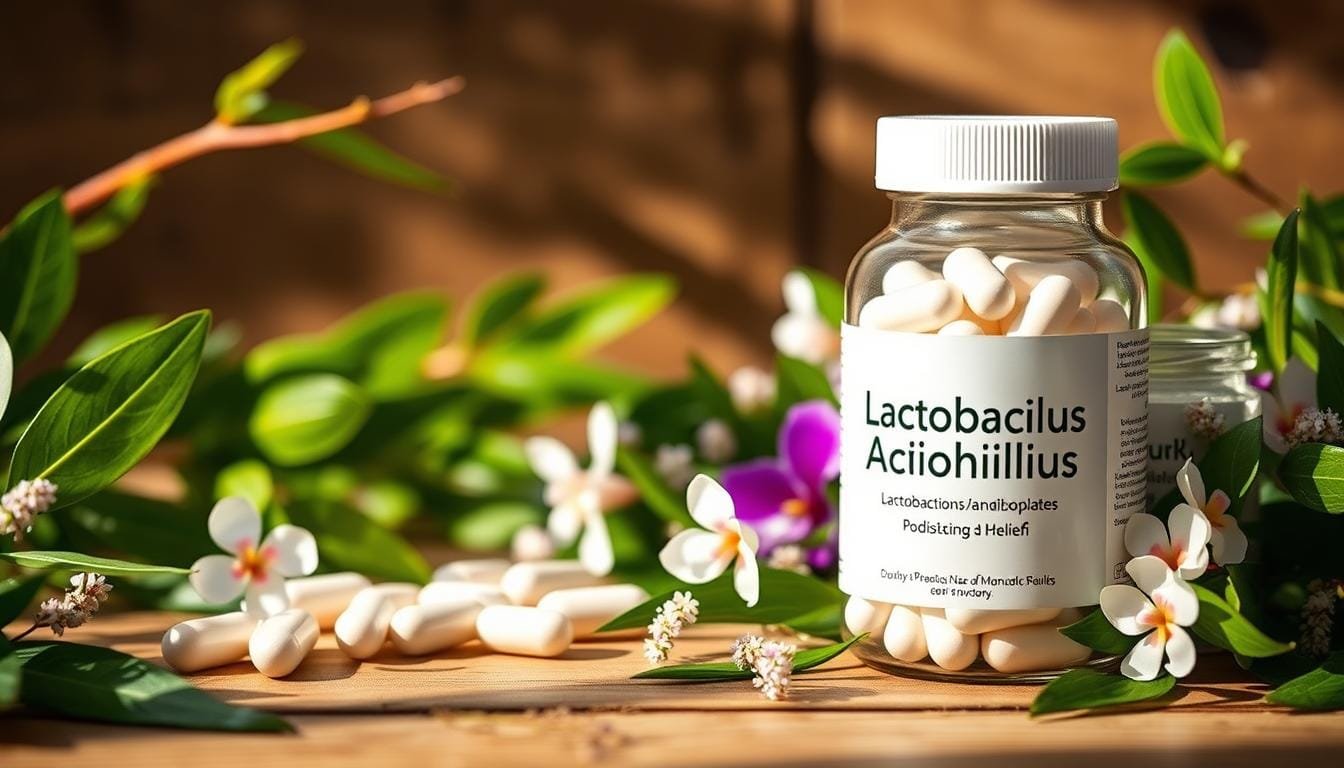 Lactobacillus acidophilus for bloating and gas