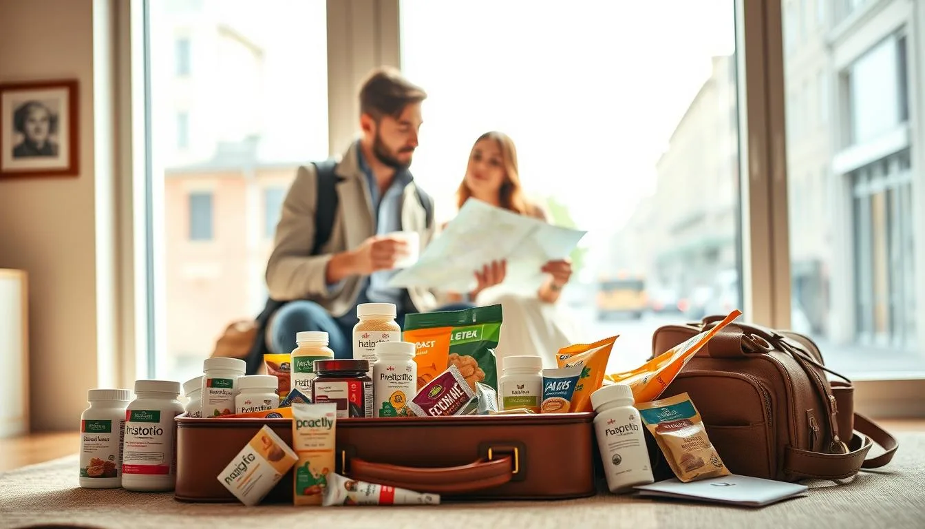Probiotics for travelers