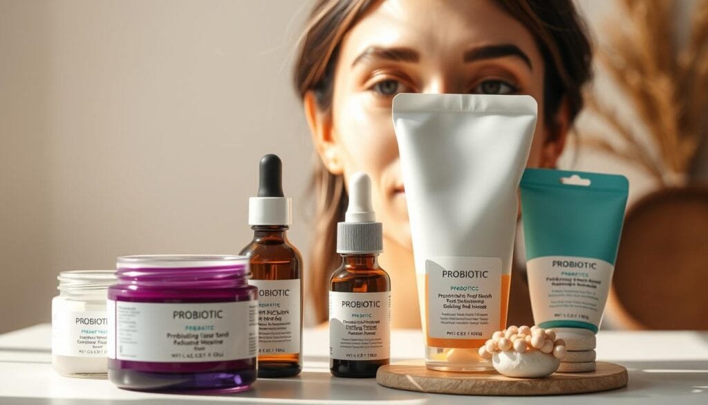 balance skin with probiotics