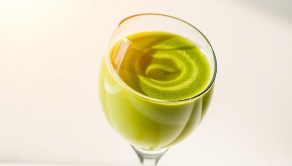 barley grass supplement smoothie