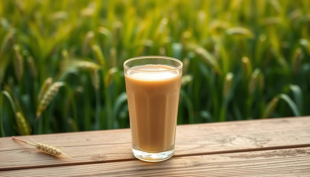 minuman serbuk organik barley