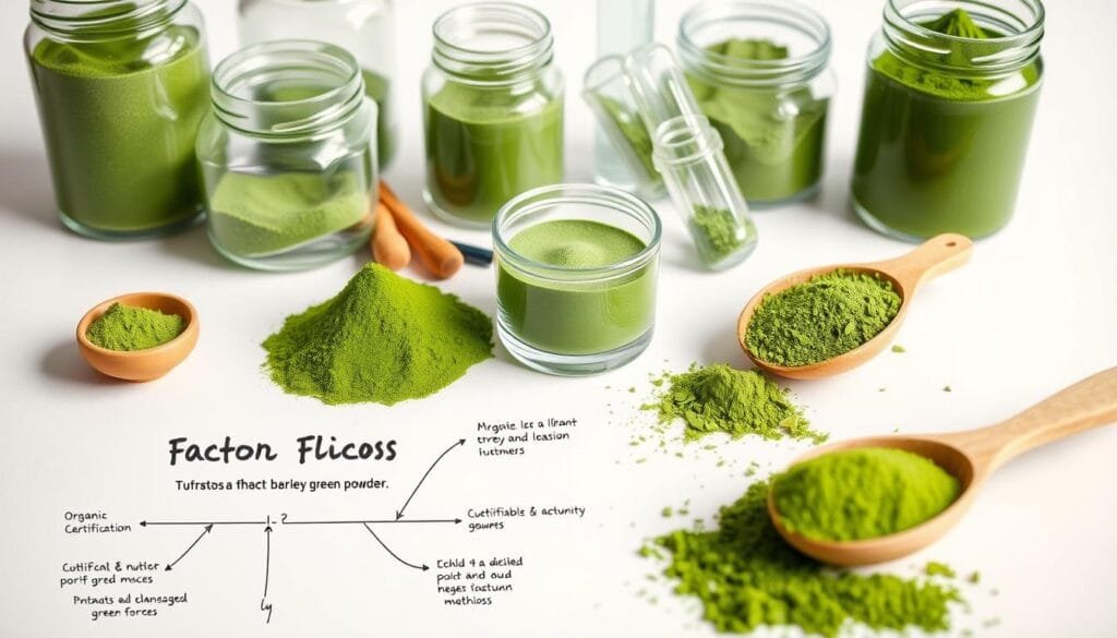 how to choose the best barley green powder
