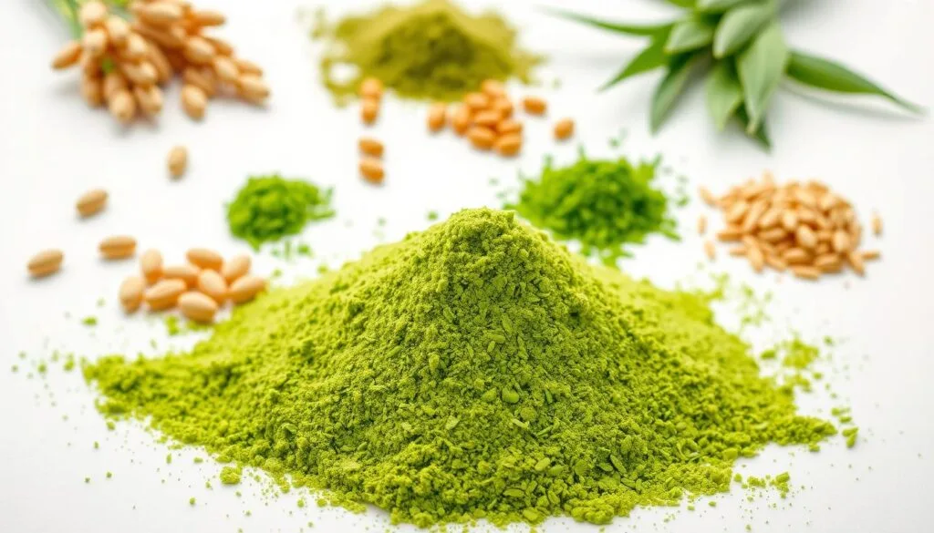 key ingredients in barley grass powder