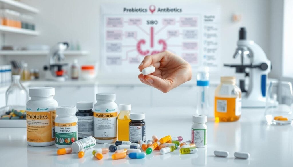 probiotics and antibiotics for SIBO