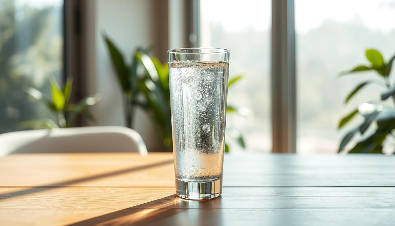 Hydrogen water for stress