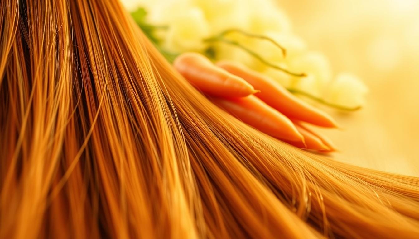 beta-carotene benefits for hair