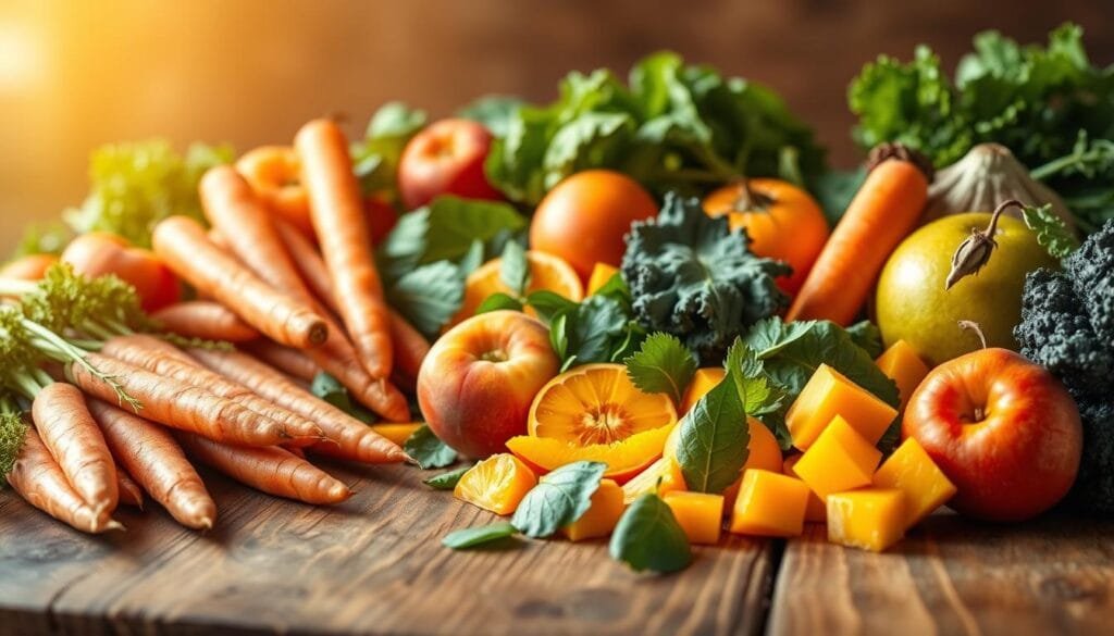 beta-carotene-rich foods for hair