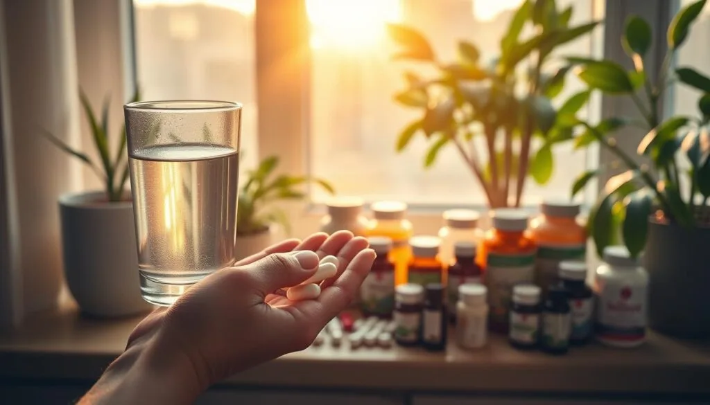 optimal time for vitamin intake