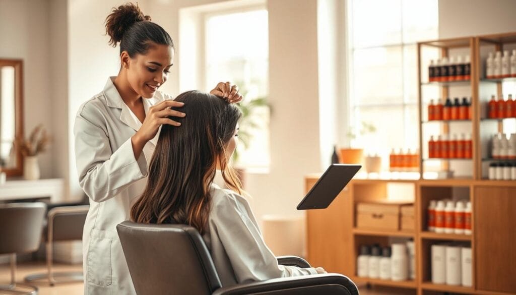 personalized hair health consultation