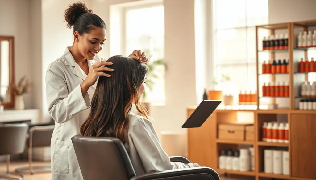 personalized hair health consultation