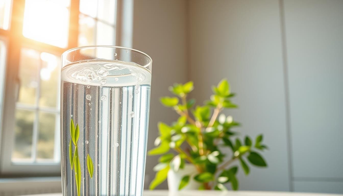 removing free radicals with hydrogen water