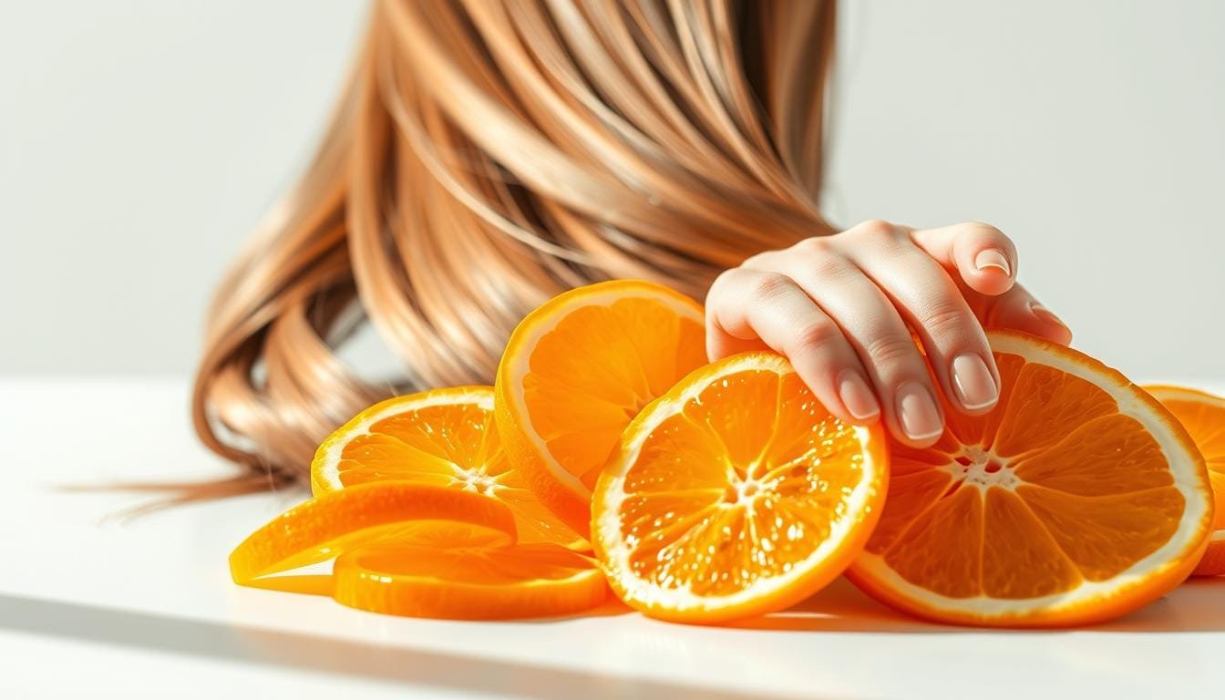 vitamin c for hair skin and nails