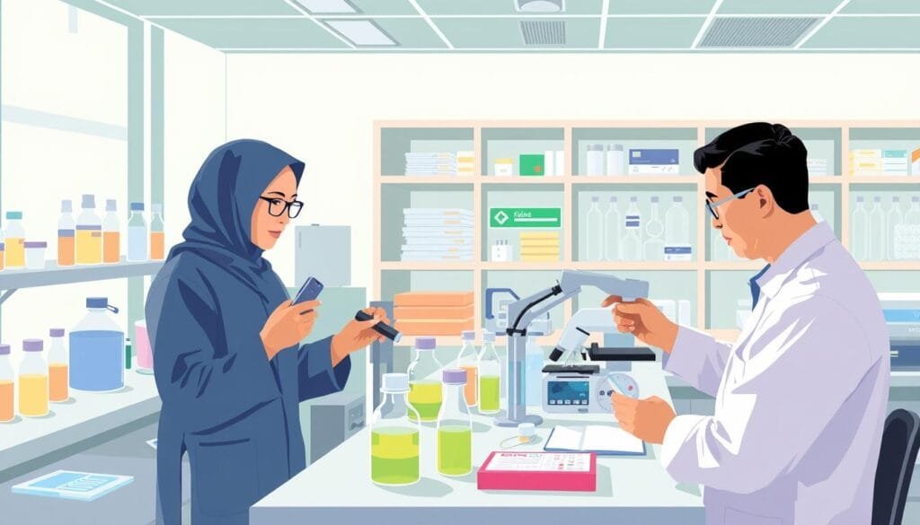 Image of a Malaysian research institution conducting studies on Habbatus Sauda