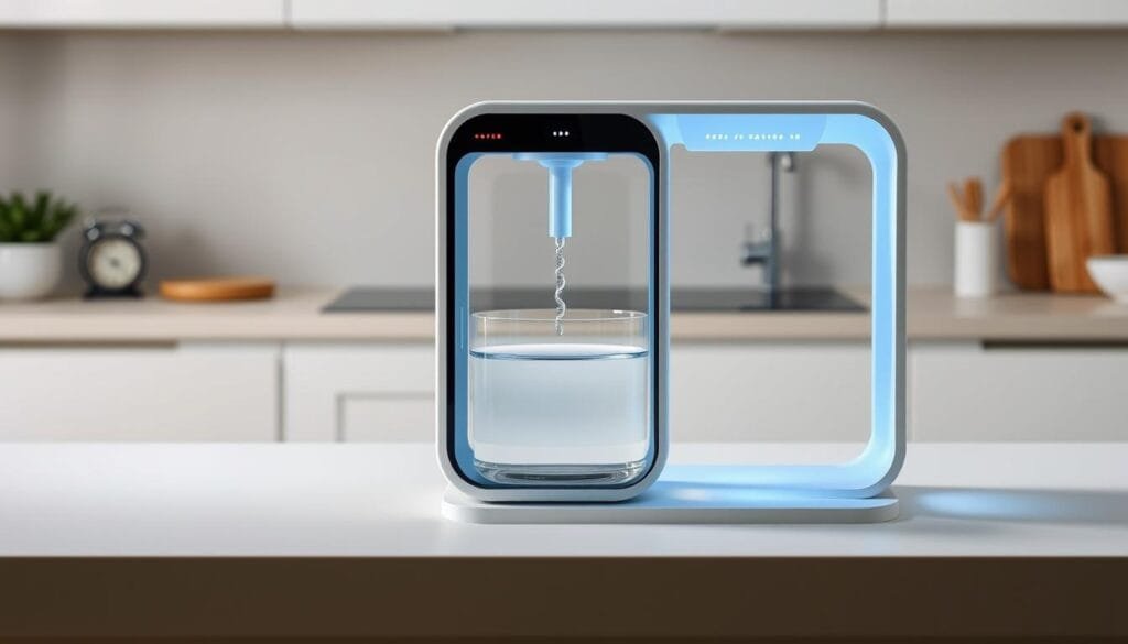 Image of a tabletop hydrogen water generator