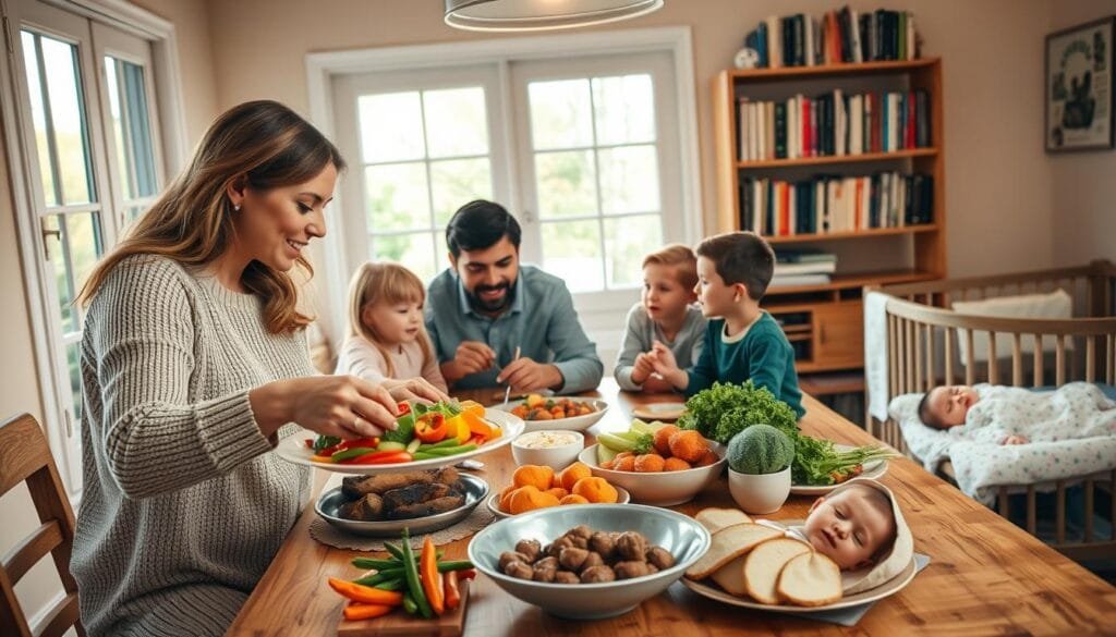 family nutrition and sleep habits