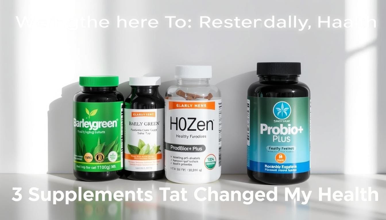 3 Supplements That Changed My Health: Barleygreen, H2Zen & Probio+ Plus