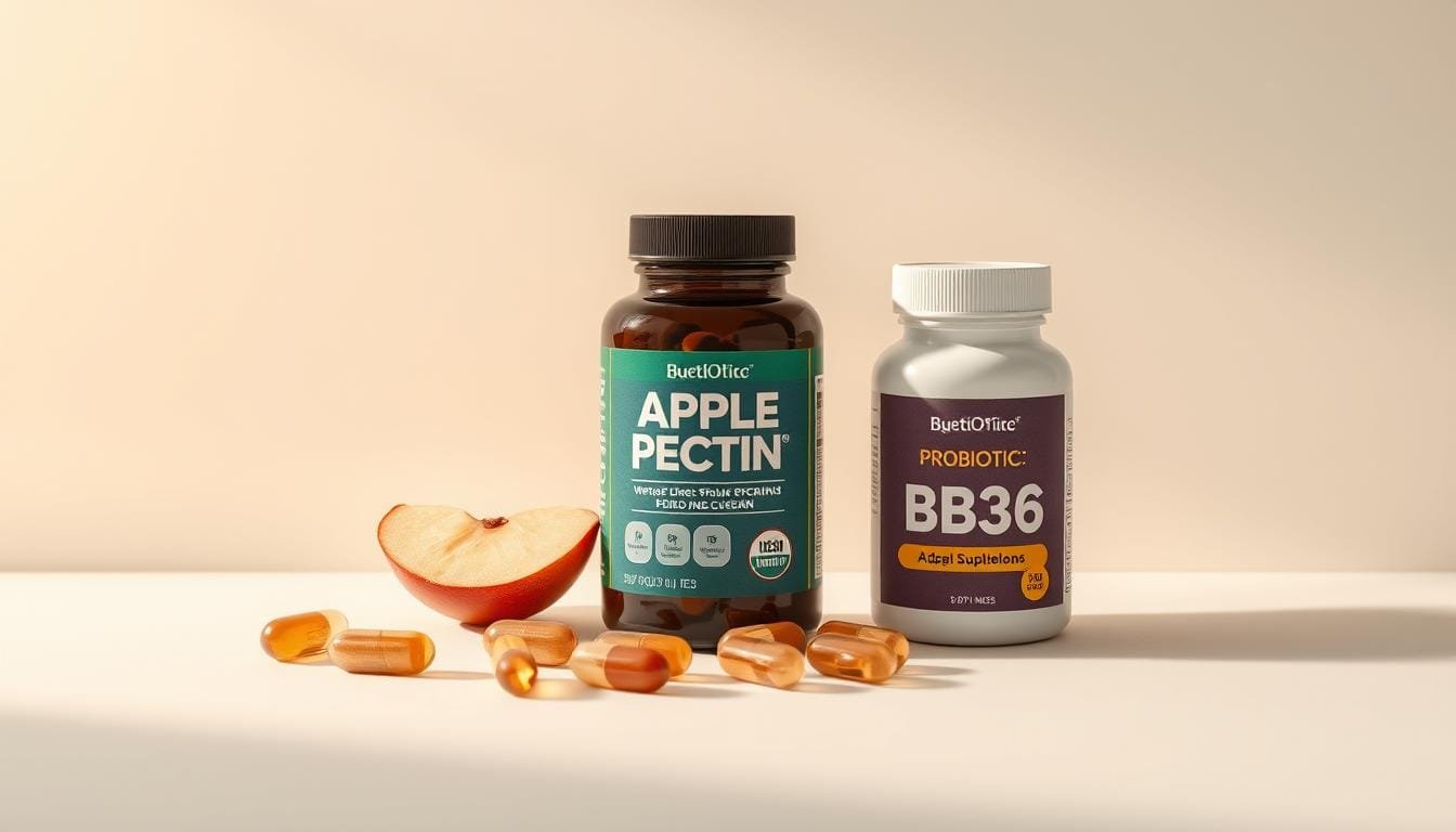 Apple pectin + BB536 probiotic fiber supplement