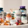 Clean fiber supplements with digestion support