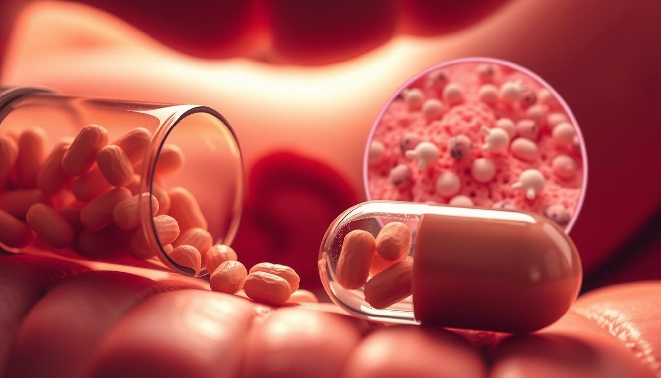 Do probiotics help with ulcers?