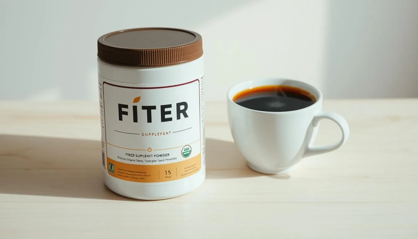 Fiber supplement before or after coffee