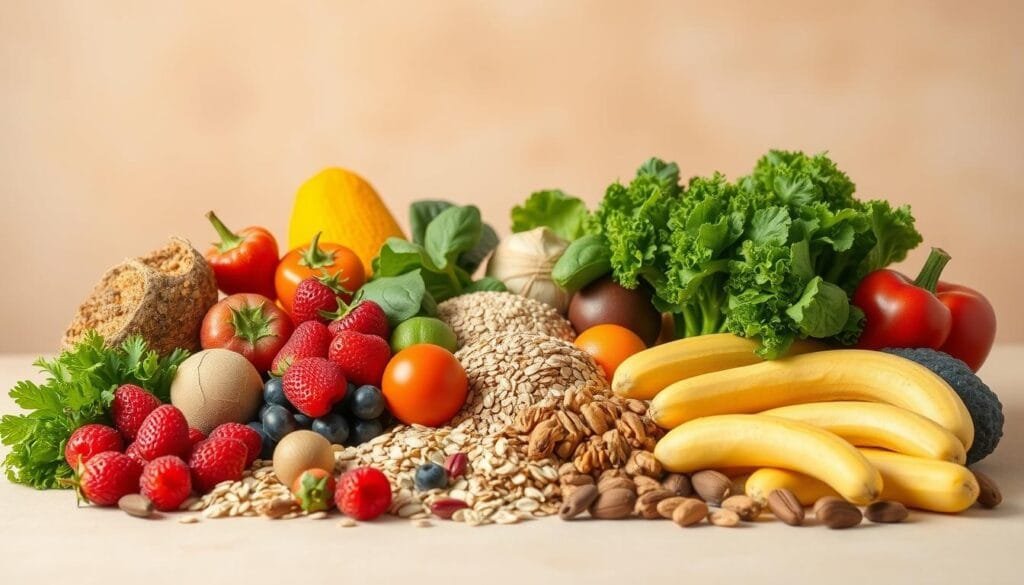 High-fiber foods for diet