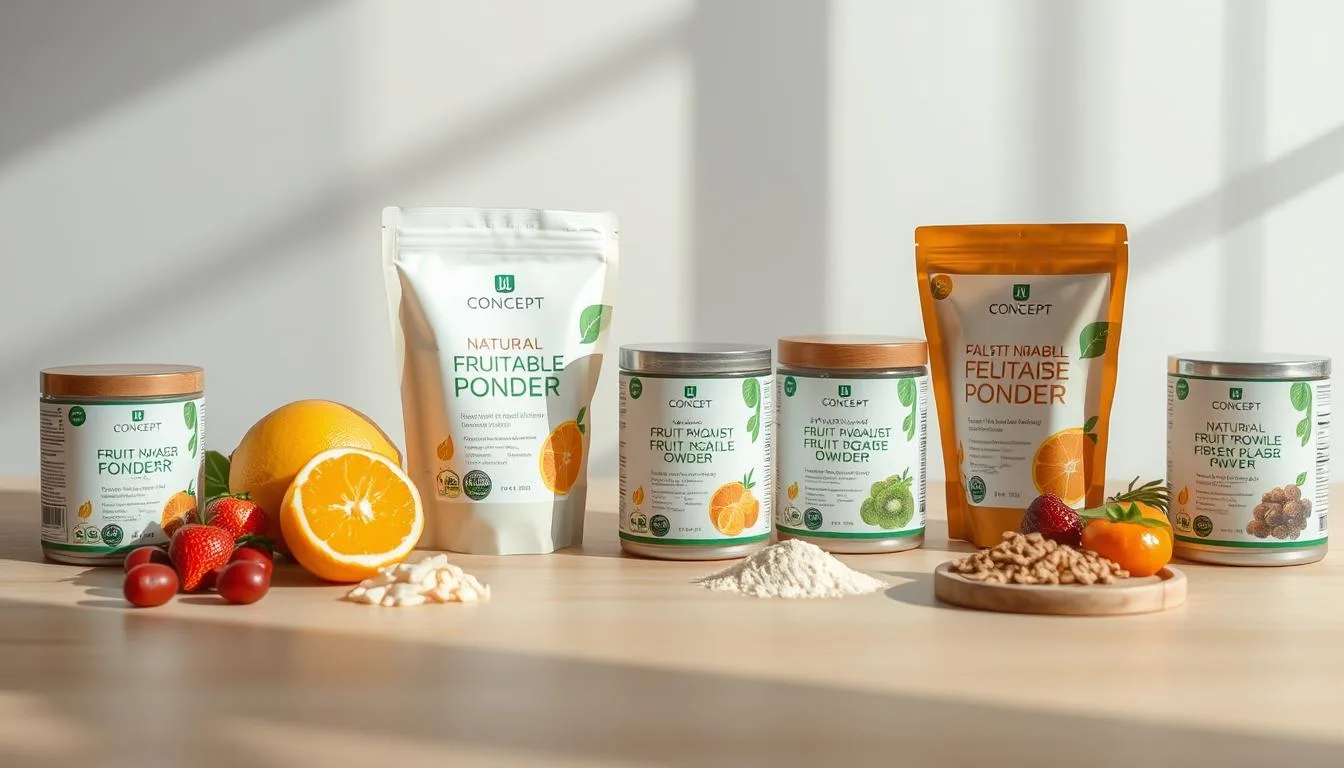 Natural fruit/vegetable fiber powder