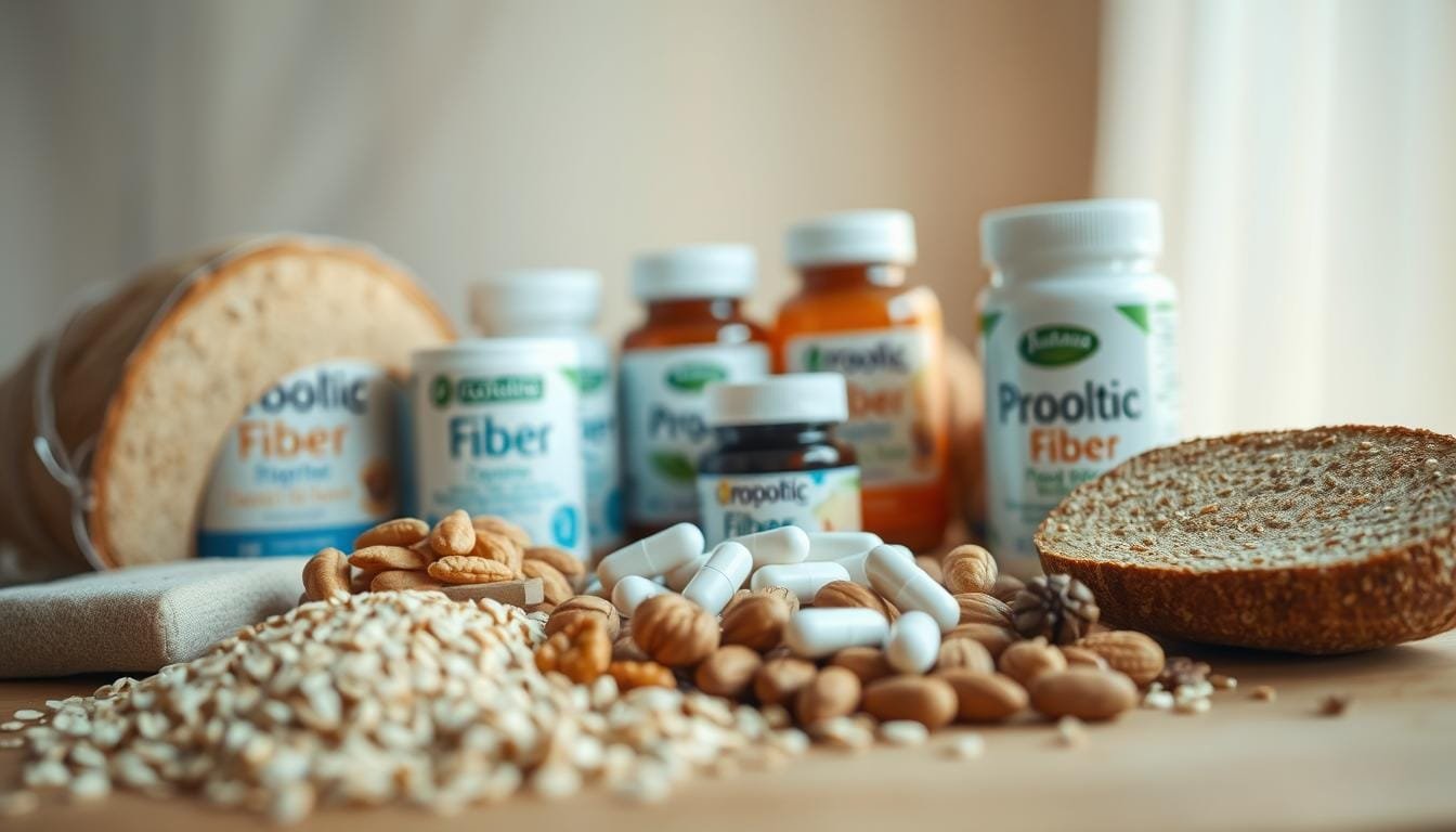 Should I take fiber with probiotics?