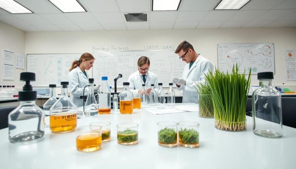 barley grass research studies