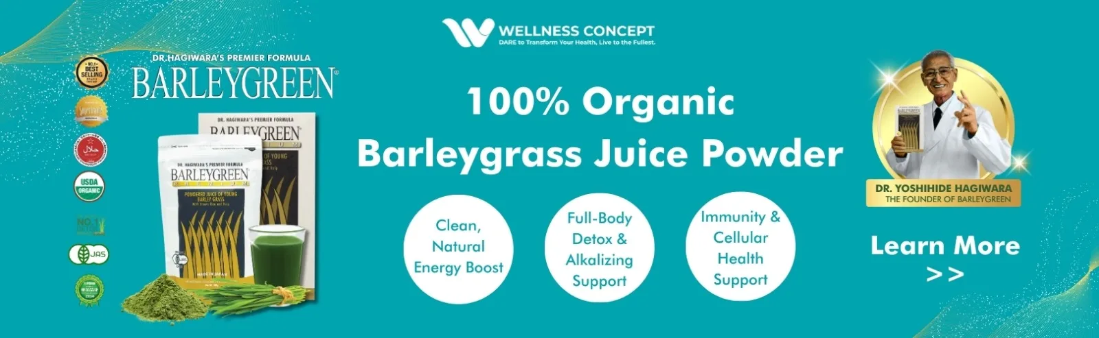Wellness Concept Barleygreen