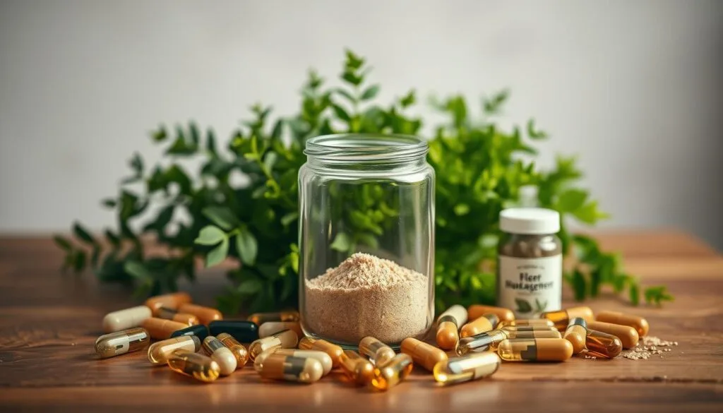 blood sugar management with fiber supplements