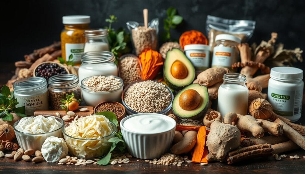 gut-friendly foods and supplements
