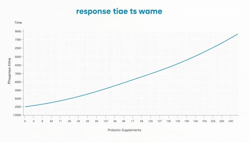 probiotic response time chart