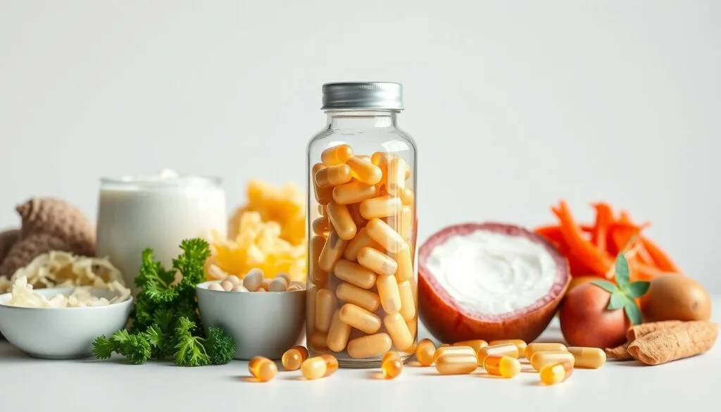 probiotic supplements vs food comparison