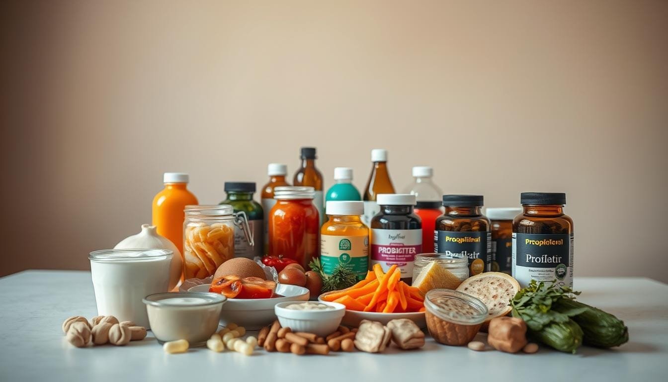 probiotic supplements vs food