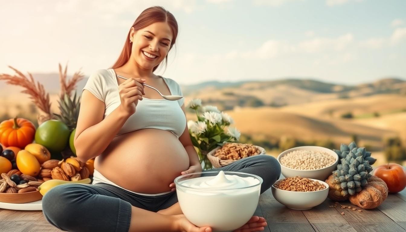 probiotic yogurt benefits in pregnancy