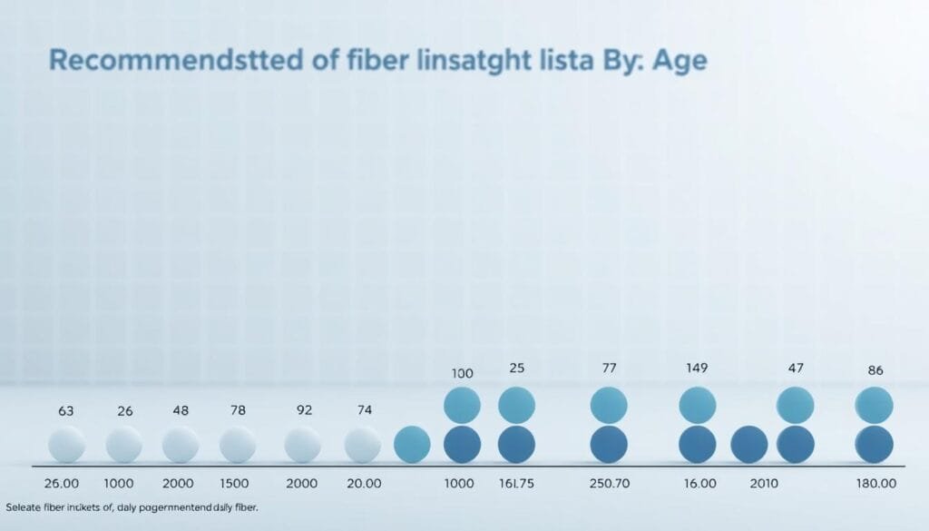 recommended fiber intake by age