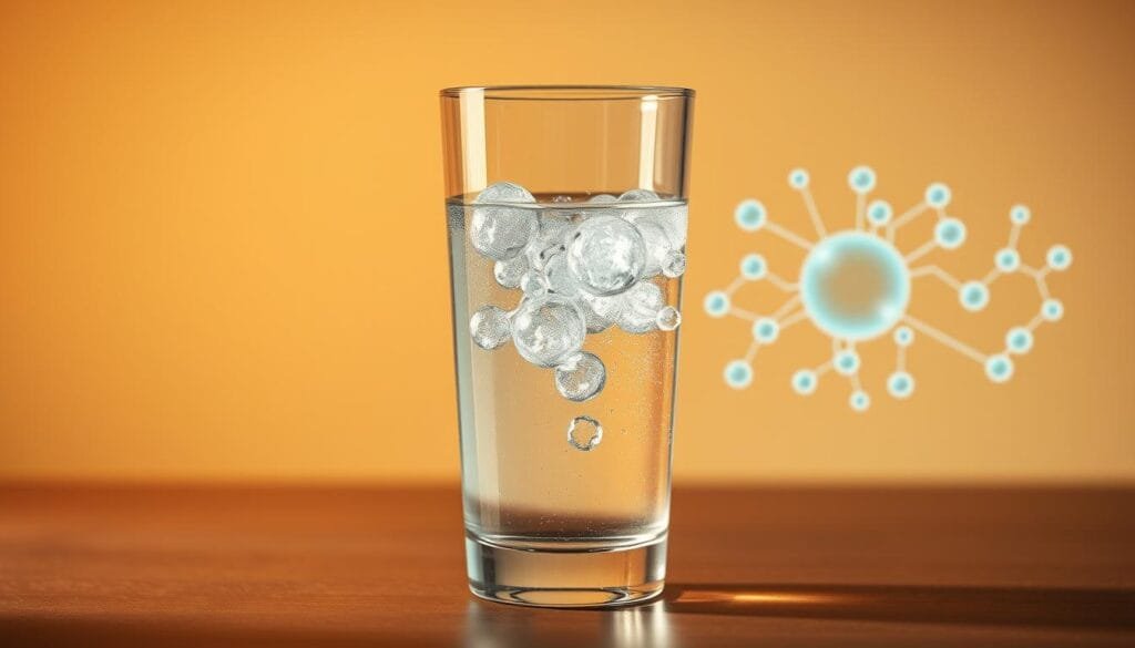 reducing oxidative stress with hydrogen water