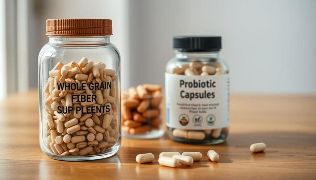 timing fiber and probiotics