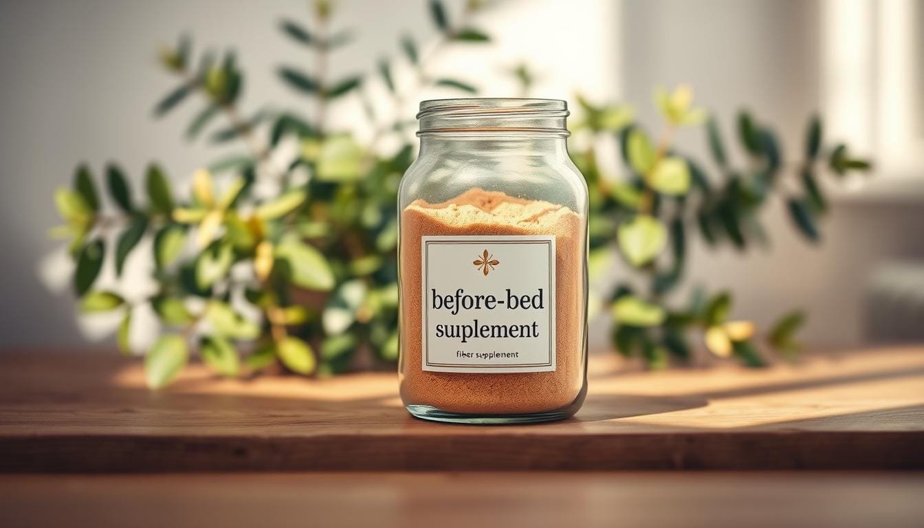 Before-bed fiber for morning results