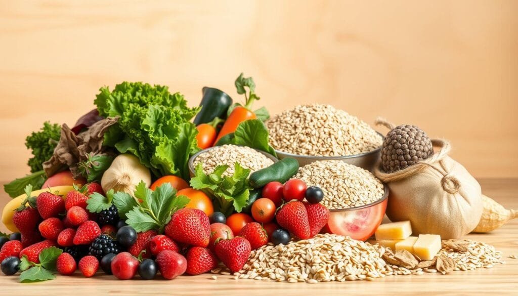 Fiber-rich foods for gut health