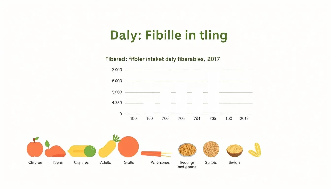 How much fiber per day by age?