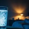 Should I drink hydrogen water before bed?