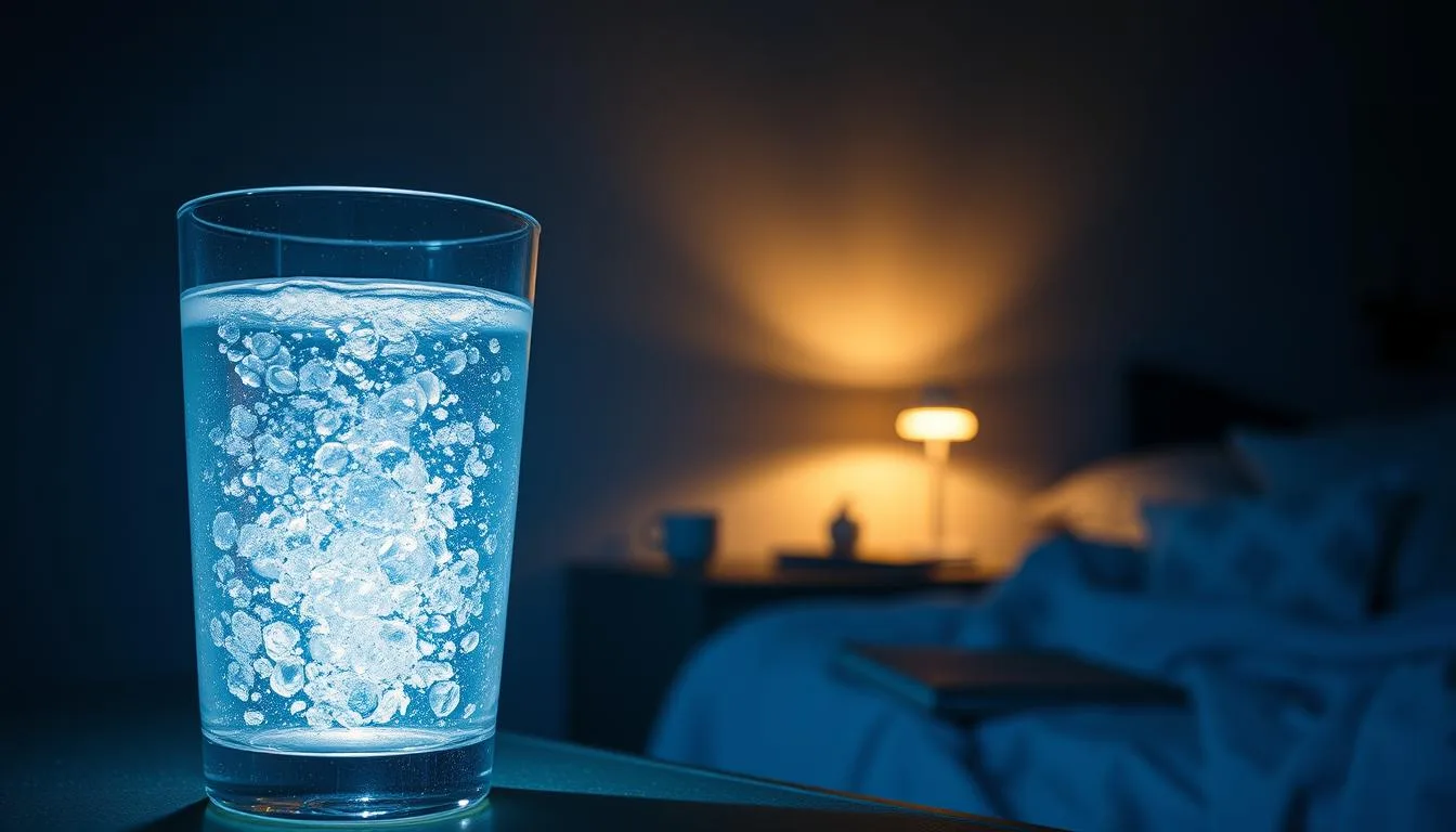 Should I drink hydrogen water before bed?