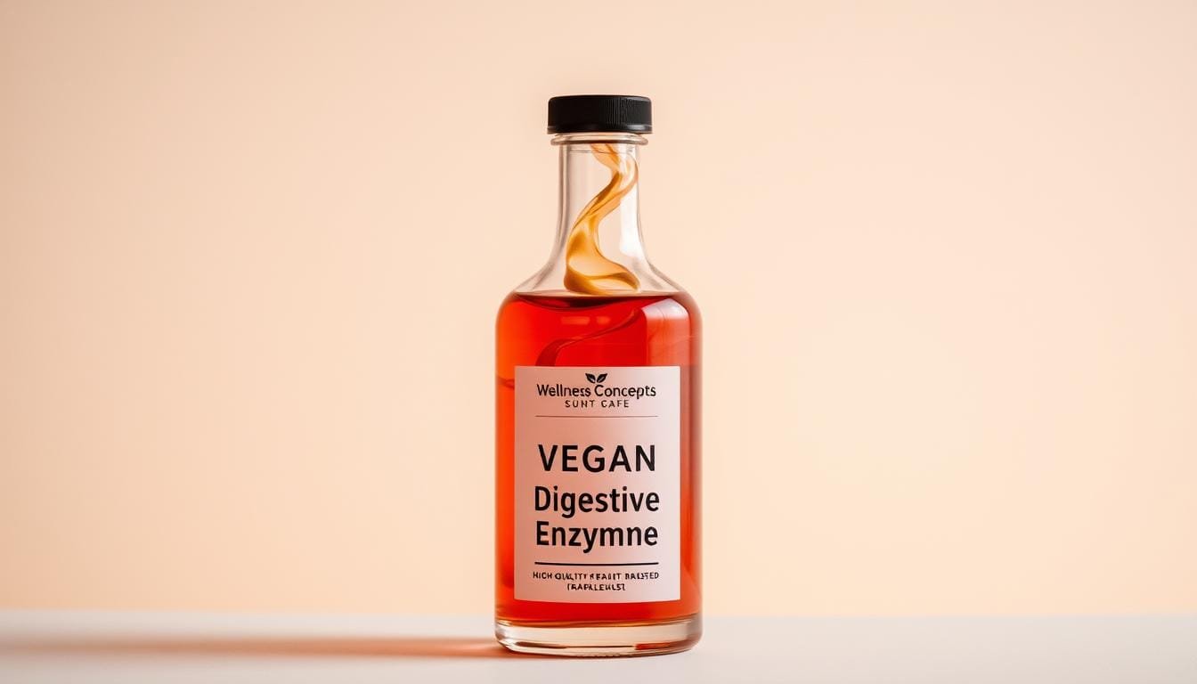 Vegan digestive enzyme formula