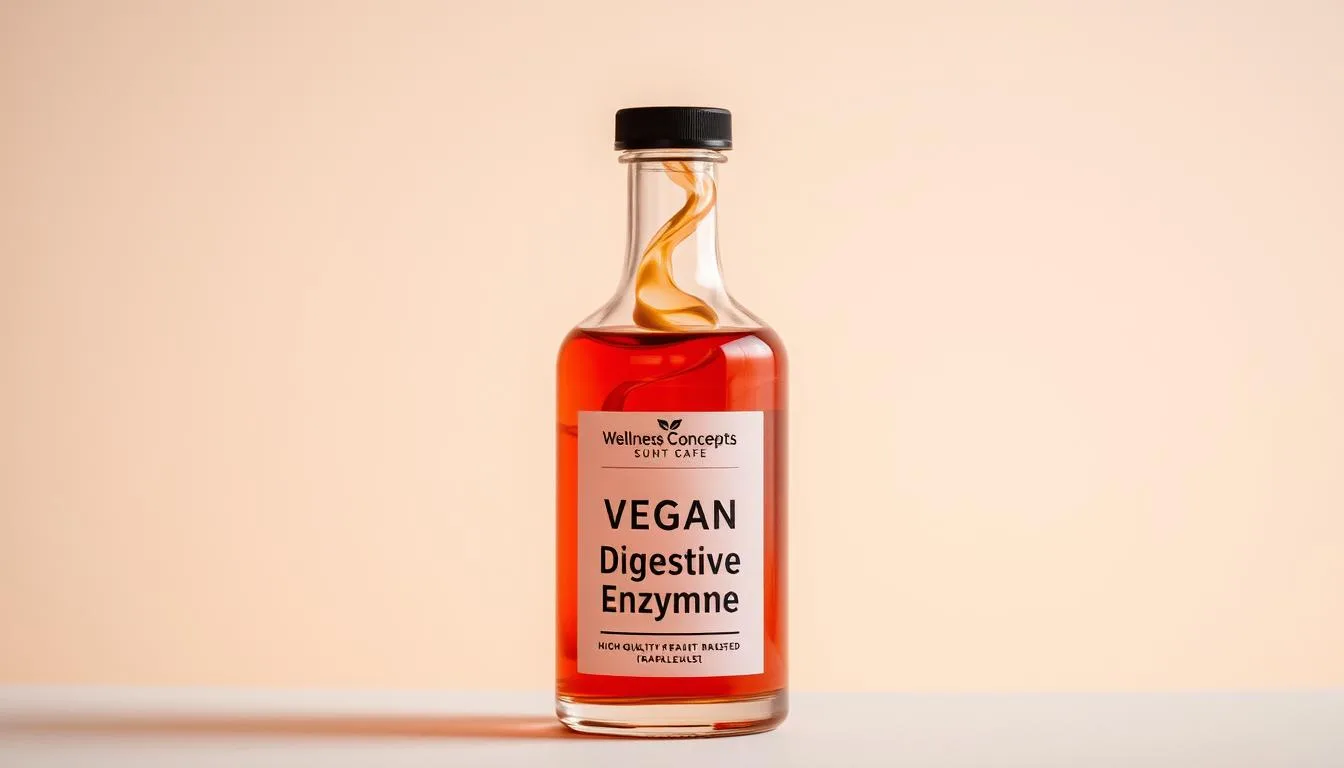 Vegan digestive enzyme formula