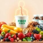 What does fiber and probiotics do?