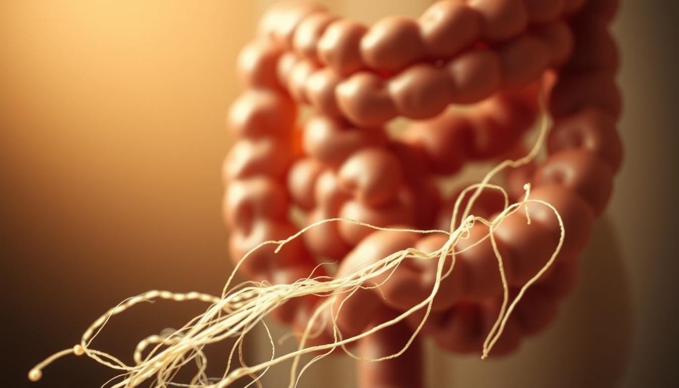 What happens to stool with too much fiber?