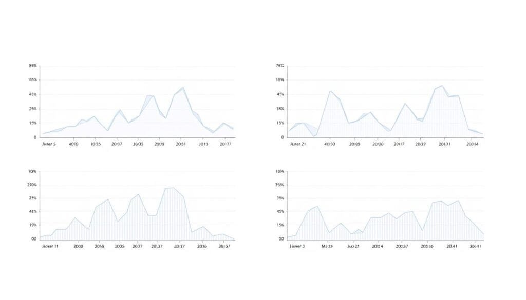 A precise and elegant set of line graphs displaying measured levels of key indicators, set against a clean, minimalist backdrop. The graphs are presented in a clear, easy-to-understand manner, with well-defined axes and legends. Soft, directional lighting illuminates the data, creating depth and dimensionality. The overall aesthetic is professional and scientific, conveying the rigorous, evidence-based nature of the case study. Negative space surrounds the graphs, allowing them to take center stage and commanding the viewer's attention. The composition is balanced and harmonious, guiding the eye effortlessly through the visual information.